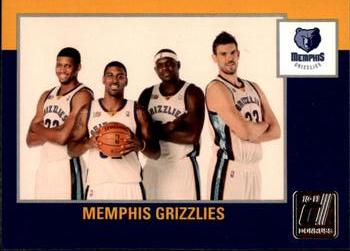 2010-11 Donruss #280 Memphis Grizzlies  Front