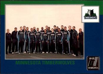 2010-11 Donruss #284 Minnesota Timberwolves  Front