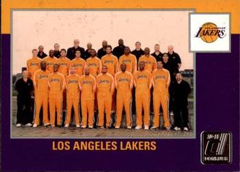 2010-11 Donruss #290 Los Angeles Lakers  Front