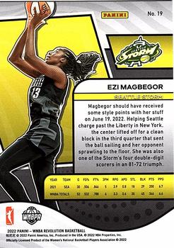 2022 Panini Revolution WNBA #19 Ezi Magbegor Back
