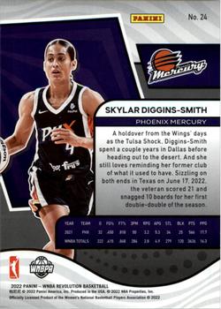 2022 Panini Revolution WNBA #24 Skylar Diggins-Smith Back