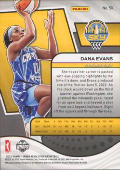 2022 Panini Revolution WNBA #50 Dana Evans Back