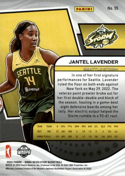 2022 Panini Revolution WNBA #55 Jantel Lavender Back