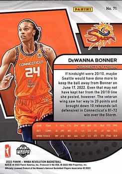 2022 Panini Revolution WNBA #71 DeWanna Bonner Back