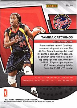 2022 Panini Revolution WNBA #84 Tamika Catchings Back