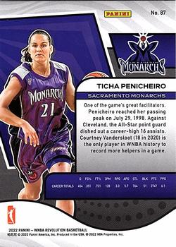 2022 Panini Revolution WNBA #87 Ticha Penicheiro Back