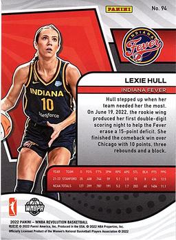 2022 Panini Revolution WNBA #94 Lexie Hull Back