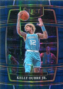 2021-22 Panini Select - Blue Prizms #30 Kelly Oubre Jr. Front