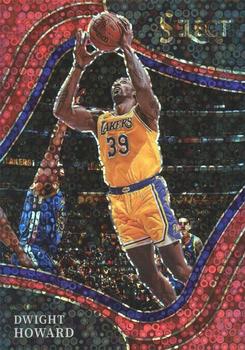 2021-22 Panini Select - Red Disco Prizms #252 Dwight Howard Front