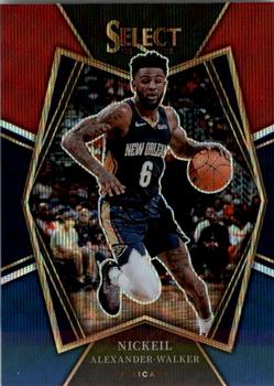 2021-22 Panini Select - Tri-Color Prizms #197 Nickeil Alexander-Walker Front