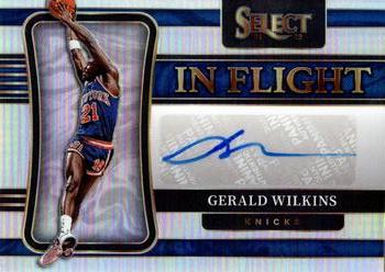 2021-22 Panini Select - In Flight Signatures #IF-GWL Gerald Wilkins Front