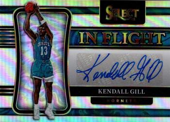 2021-22 Panini Select - In Flight Signatures #IF-KGL Kendall Gill Front