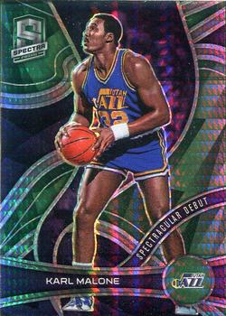 2021-22 Panini Spectra - Asia Green #172 Karl Malone Front