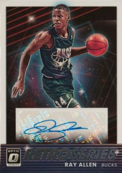 2021-22 Donruss Optic - Retro Series Signatures #RS-RAL Ray Allen Front