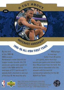 1996-97 Collector's Choice - A Cut Above: The Anfernee Hardaway Years #CA9 Anfernee Hardaway Back