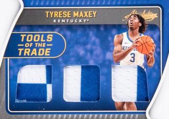 2022 Panini Chronicles Draft Picks - Absolute Tools of the Trade Gold #TOTT-30 Tyrese Maxey Front