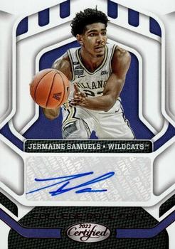 2022 Panini Chronicles Draft Picks - College Roll Call Autographs Pink #CRC-JSA Jermaine Samuels Front