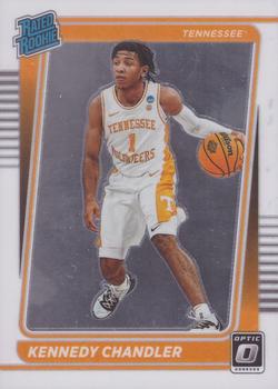2022 Panini Chronicles Draft Picks - Donruss Optic Rated Rookie #17 Kennedy Chandler Front