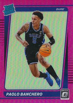 2022 Panini Chronicles Draft Picks - Donruss Optic Rated Rookie Pink #2 Paolo Banchero Front