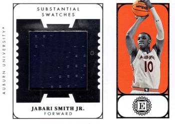 2022 Panini Chronicles Draft Picks - Encased Substantial Rookie Swatches #ES-JSM Jabari Smith Jr. Front