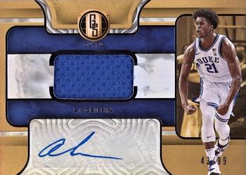2022 Panini Chronicles Draft Picks - Gold Standard Rookie Jersey Autograph #GS-AJG AJ Griffin Front