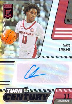 2022 Panini Chronicles Draft Picks - Turn of the Century Autographs #TTC-CLY Chris Lykes Front