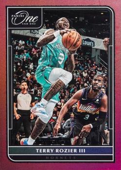 2021-22 Panini One and One - Red #77 Terry Rozier III Front
