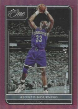 2021-22 Panini One and One - Red #170 Alonzo Mourning Front