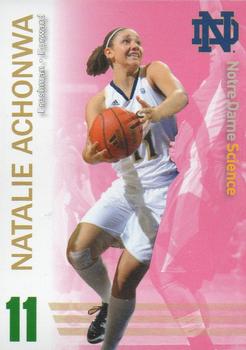 2010-11 Notre Dame Science Women's Basketball #NNO Natalie Achonwa Front
