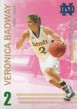 2010-11 Notre Dame Science Women's Basketball #NNO Veronica Badway Front