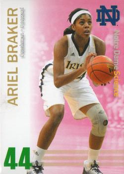 2010-11 Notre Dame Science Women's Basketball #NNO Ariel Braker Front