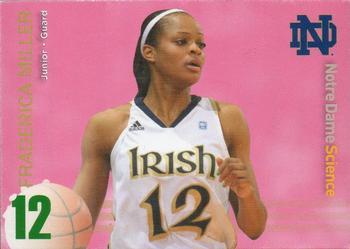 2010-11 Notre Dame Science Women's Basketball #NNO Fraderica Miller Front