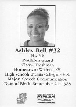 2006-07 Drury University Lady Panthers #NNO Ashley Bell Back