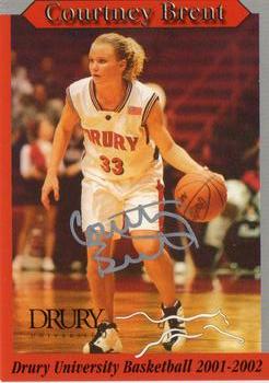 2001-02 Drury University Lady Panthers #NNO Courtney Brent Front