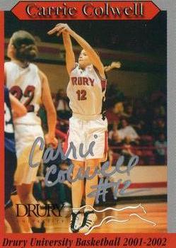 2001-02 Drury University Lady Panthers #NNO Carrie Colwell Front