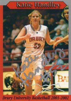 2001-02 Drury University Lady Panthers #NNO Katie Handley Front