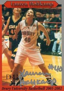 2001-02 Drury University Lady Panthers #NNO Lauren Holtkamp Front