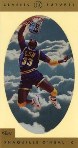 1993 Classic Futures - Shaquille O'Neal Acetate #NNO Shaquille O'Neal Front