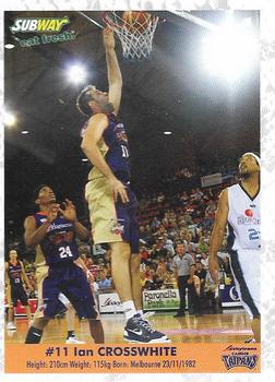 2009 Subway Cairns Taipans #NNO Ian Crosswhite Front