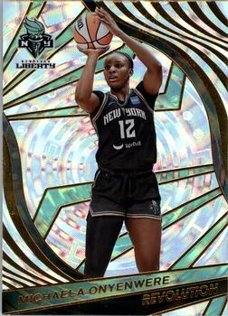 2022 Panini Revolution WNBA - Fractal #66 Michaela Onyenwere Front