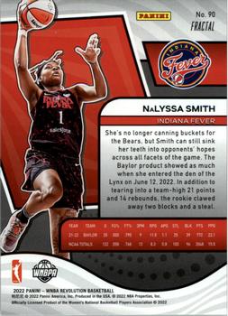 2022 Panini Revolution WNBA - Fractal #90 NaLyssa Smith Back