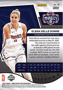 2022 Panini Revolution WNBA - Groove #48 Elena Delle Donne Back