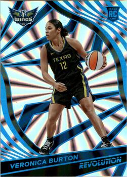 2022 Panini Revolution WNBA - Sunburst #95 Veronica Burton Front