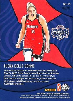 2022 Panini Revolution WNBA - Shock Wave Fractal #19 Elena Delle Donne Back