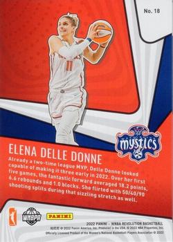 2022 Panini Revolution WNBA - Supernova #18 Elena Delle Donne Back