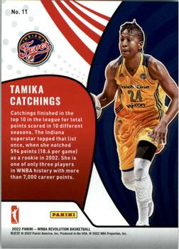 2022 Panini Revolution WNBA - Vortex #11 Tamika Catchings Back