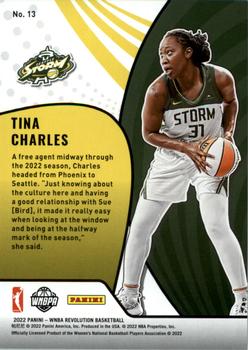 2022 Panini Revolution WNBA - Vortex #13 Tina Charles Back