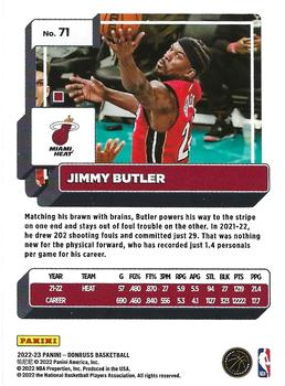 2022-23 Donruss #71 Jimmy Butler Back