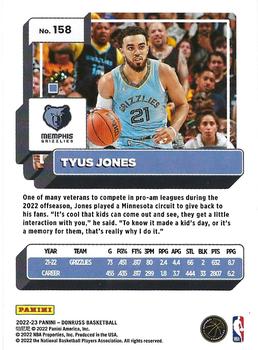 2022-23 Donruss #158 Tyus Jones Back