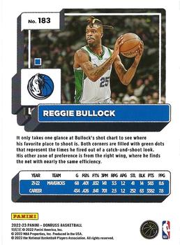 2022-23 Donruss #183 Reggie Bullock Back